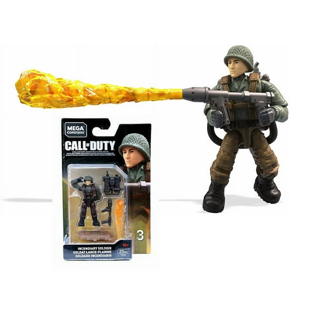 Mega Construx Call of Duty - Figuras de acción de colección, juguetes de construcción, modelos de construcción, minifiguras del ejército, juguetes para niños, regalo de cumpleaños