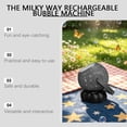 thumbnail image 4 of Qonioi Rechargeable Bubble Machine, 10 Large Wands 420ml Tank Automatic Bubble Blower, Giant Bubble Maker for Indoor Outdoor Parties, 4 of 5