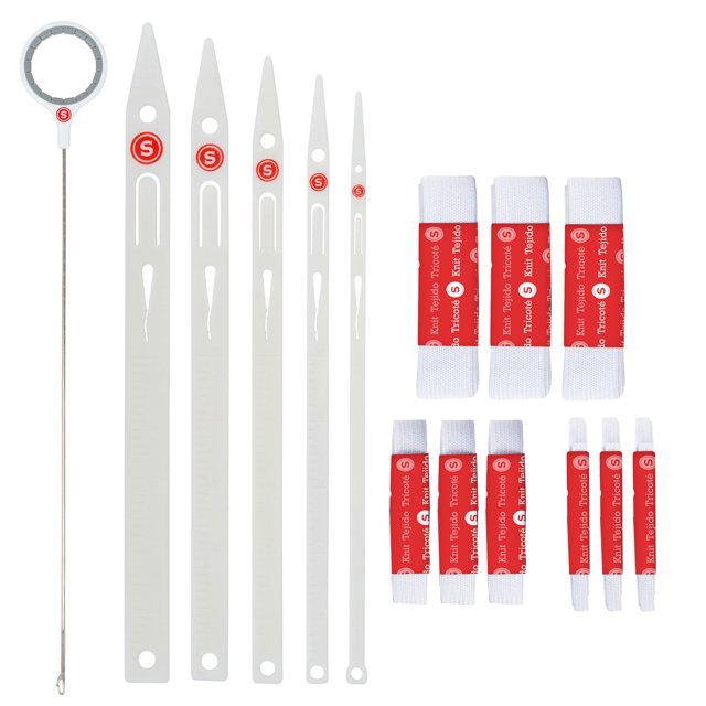 SINGER Drawstring Threader and Sewing Loop Turner Tool Set with 9 Piece