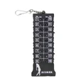 thumbnail image 1 of 18 Hole Golf Stroke Putt Score Counter Golf Score Indicator With Key Chain, Golf Score Counter Black Red Black, 1 of 6