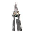 thumbnail image 1 of Pelacables, crimpadora, electricista, accesorios multifuncionales, utilidad resistente Gris, 1 of 8