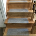 thumbnail image 7 of Tainini Non Slip Stair-Treads,Rubber Backing Stair-Runners for Wooden Steps, Free Carpet Stair Treads for and Dogs 21.65''*7.87'', 7 of 7