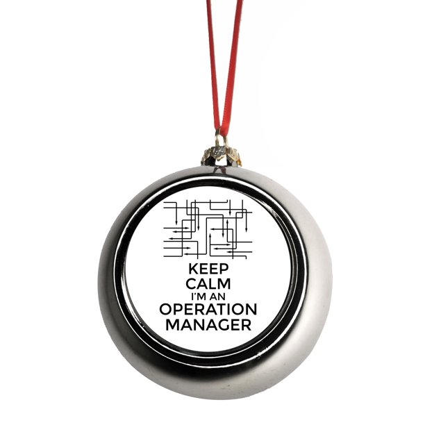 Keep Calm I'm an Operation Manager Career Job Profession Appreciation