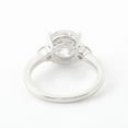 thumbnail image 5 of solitaire jewels 3.00CT Round Moissanite 3 Stone Engagement Ring For Women, 10K White Gold, 5 of 8