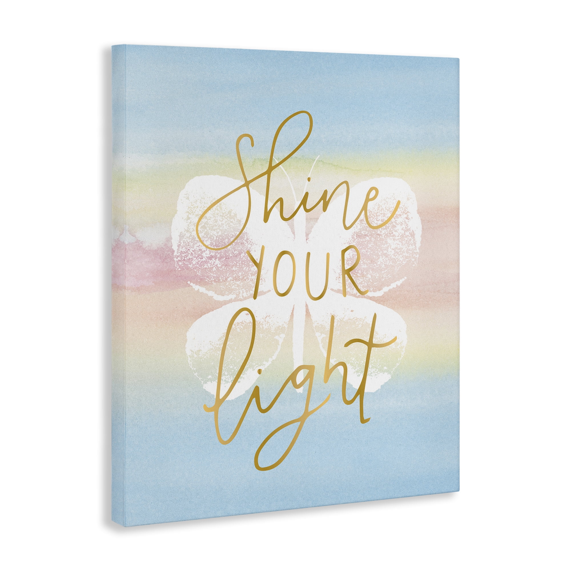 Stupell Industries Shine Your Light Animals & Insects Painting Gallery Wrapped Canvas Art Print Wall Art, 30 x 40