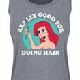 thumbnail image 3 of Disney Princess - Ariel Good For Doing Hair - Women's Racerback Tank Top, 3 of 5
