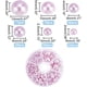 thumbnail image 5 of Perlas moradas planas, 690 piezas, perlas semiredondas, 6 tamaños, perlas moradas, perlas cabujón, 5 of 9