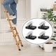 thumbnail image 5 of 4 alfombrillas de tope para escalera extensible, estabilizadoras de patas para protección de suelo, protección antideslizante para escaleras., 5 of 9
