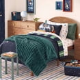 thumbnail image 3 of Mainstays Kids Soft Channel Green Faux Fur Throw, 50" x 60", 3 of 6