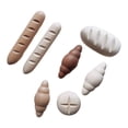 thumbnail image 4 of Wooden Food Dollhouse Miniature Bread Montessori Toys Fake Bread for, 4 of 8