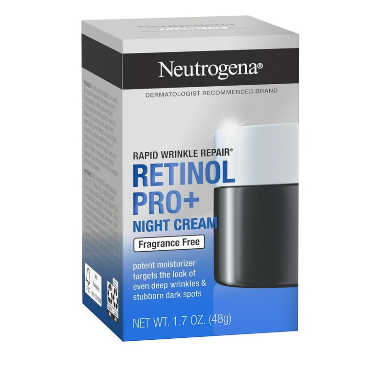 Neutrogena Rapid Wrinkle Repair, Anti-Wrinkle, Retinol Pro+ Night