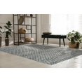 thumbnail image 2 of EORC REH44BN2X6 2 x 6 ft. Punja Killim Contemporary Handmade Area Rug, Black, 2 of 9