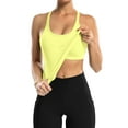 thumbnail image 1 of Charmo Women's Ribbed Camisole Workout Tank Tops with Built in Bra Basic Undershirt, 1 of 7