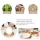 thumbnail image 4 of Posavasos redondos hechos a mano manteles de mesa resistentes al calor decoración del hogar (35 cm) JShteea Libre de BPA, 4 of 9