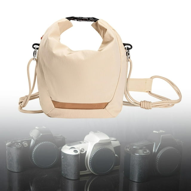 BELOVING Sac à Bandoulière Compact Mignon pour Photographie Rue Urbaine Kaki