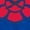 ROYAL BLUE, variant on - Goth Western Horseshoe - Men's Short Sleeve T-Shirt