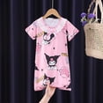 thumbnail image 1 of Vestido de princesa Pikachu para niña, pijama de bebé, camisón de Pokémon, ropa de dormir de verano para niños qym unisex, 1 of 2
