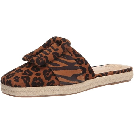 Vince Camuto Womens Jinannie Espadrille Mule 6.5 Leopard