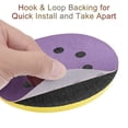 thumbnail image 5 of 5 Pack 5-Inch Purple Sanding Discs 60 Grits 8 Hole Hook & Loop Professional Aluminum Oxide Sandpaper, 5 of 6