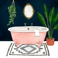 thumbnail image 3 of Borges, Victoria 20x20 Black Modern Framed Museum Art Print Titled - Boho Bath II, 3 of 5