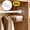 2 Pcs, variant on 2 Pcs No Drill Shower Curtain Rod Adhesive Holder, Anti-Slip Tension Rod Wall Retainer Brackets, Bathroom Shower Pole Fixed Mount Support
