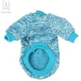 thumbnail image 5 of Gustave Pet Knitwear Fleece Coat, Soft Thickening Warm Pup Dogs Shirt Winter Dog Vest Puppy Sweater for Small Dog Puppy Kitten Cat "Blue, M", 5 of 9