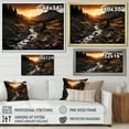 thumbnail image 4 of Designart "Reverie Photo Forest Majestic wall art" Landscapes Floater Framed Wall Art Living Room, 4 of 7