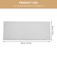thumbnail image 2 of Raindrops 2 Rolls White Maple Leaf Pattern PVC Fabric Lamp Shade Material for Indoor Use, 2 of 8