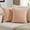 Khaki, variant on JIATER Pack of 2 Throw Pillow Covers 18x18,Rose Decorative Couch Pillow Covers,Pink