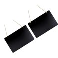 thumbnail image 2 of DIY Double Sided Blackboard Signage Home Decor Office Supplies 22.9x17cm 2Pack, 2 of 5