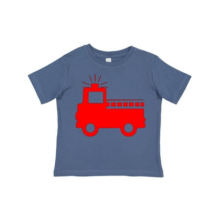 

Inktastic Red Fire Engine Gift Toddler Boy or Toddler Girl T-Shirt