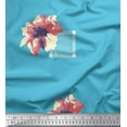 thumbnail image 1 of Soimoi Cotton Duck Fabric Square & Floral Artistic Printed Fabric 1 Yard 42 Inch Wide, 1 of 1