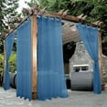 thumbnail image 6 of Outdoor Waterproof Curtain for Patio and Porch with Rain Protection and Semi Shade(Blue), 6 of 6