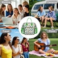 thumbnail image 7 of Colorful Dinosaurs Floral White Pattern Womens Lunch Box for Work,Insulated Large Lunch Bag for Tween and Teen,Loncheras Para Mujer,Leakproof Adult Lunch Bag for Work,Beach,Travel,Picnic,Camping, 7 of 7