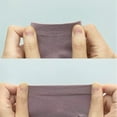 thumbnail image 2 of SERISIMPLE Kids Thin Ankle Viscose Bamboo School Socks Stretch Cuffs Athletic Sock Anti-odor 5 Pairs (Purple, Large), 2 of 6