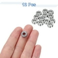 thumbnail image 3 of 12Pcs MR104ZZ Small Bearing, 4mm ID 10mm OD 4mm Width Double Shielded Deep Groove Ball Bearings for Electric Motor Skateboards 3D Printer, 3 of 6