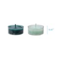 thumbnail image 5 of (4 pack) Better Homes & Gardens Unscented Tealight Candles, Green, Dark Green, 24-Pack, 5 of 7