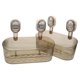 thumbnail image 1 of BESTYASH 2Ud Estante Dorado Con Ventosas Para Con Moderno Y Sin Taladro, 1 of 6