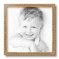 thumbnail image 2 of ArtToFrames 12" x 12" Gold Leaf with Bead Compo Picture Frame, 12x12 inch Gold Wood Poster Frame (WOM-4761), 2 of 8