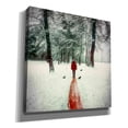 thumbnail image 2 of Cortesi Home  "Pure" by Mario Sanchez Nevado, Giclee Canvas Wall Art - Red 18" x 18", 2 of 3