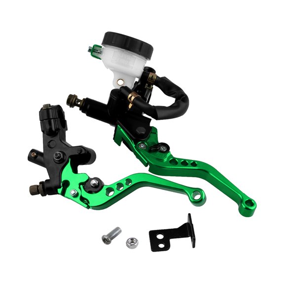 Palancas de embrague de freno de motocicleta de 7/8 "Juego de depósito del cilindro Eccomum Palancas de embrague de freno