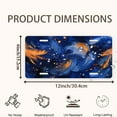 thumbnail image 2 of Cosmic Brushstroke Nebula Funny Personalized License Plate Rust-proof Stainless Steel Metal License Plate Suitable For Men And Women 12.2" x 6.2", 2 of 7