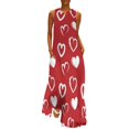 thumbnail image 3 of valentines day hearts Long Dress dresses for women luxury designer party chic and elegant evening dress, 3 of 7