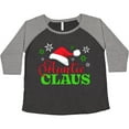 thumbnail image 3 of Inktastic Auntie Claus with Christmas Santa Hat and Snowflakes Women's Plus Size T-Shirt, 3 of 5