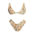 thumbnail image 3 of FhsagQ Ensembles de Maillots de Bain pour Femmes Culottes Perles Grande Taille Bikini Mode pour Dames Ensemble Couleur Unie Taille Haute Maillot de Bain de Plage 1 Ensembles de Maillots de Bain Rouges pour Femmes Ouvert à l'Entrejambe Jaune P, 3 of 3