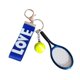thumbnail image 5 of Llavero con forma de raqueta de tenis, regalo para Año Nuevo, San Valentín, bolso, mujeres y hombres. Azul, 5 of 9