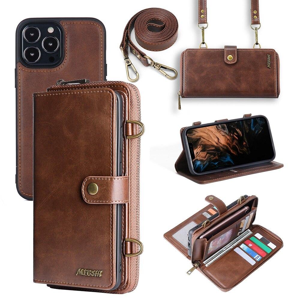 Keimprove MultiFunction Wallet Case For iPhone 13 mini 13 Pro Max 13