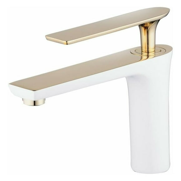 Basin Mixer Tap with Ceramics Cartridge, Anti-corrosion Finish Offers Protection against Rust and Corrosion