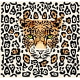 thumbnail image 2 of Pattern with Muzzle Leopard Wall Mural by Wallmonkeys Peel and Stick Graphic (18 in W x 17 in H) WM65606, 2 of 4