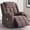 Brown, variant on Sfxingyou Power Swivel Rocker Recliner Chair, Rocking, Adult, Fabric, Solid Print, Home Theater, Heated and USB/Type-C, Dark Grey